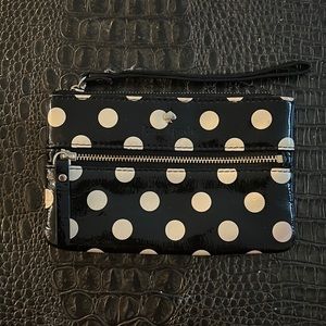 ❤️ Kate Spade Polka Dot Wristlet